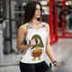 thumbnail image 5 of Balery Hello Autumn Camiseta sin mangas estampada ligera para mujer, tops de entrenamiento sin mangas, camisetas de yoga transpirables de secado rápido.-X-Large, 5 of 6