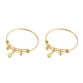 thumbnail image 4 of Brazalete de guitarra Minnieouse Acero Inoxidable Ajustable Dorado, 4 of 6