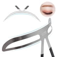 thumbnail image 6 of Stainless Steel Eyebrow Tweezers Precision Hair Removal Tool Portable Beauty Grooming Tweezers for Eyebrow Facial Hair, 6 of 7