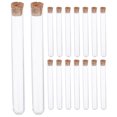 thumbnail image 1 of FRCOLOR Test Tubes 100Pcs Assorted Color Plastic Test Tubes For Students Educators In Laboratory School University Research Institute 10X1.2X1.2in,3.94"X0.47"X0.47", 1 of 5
