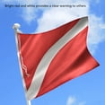 thumbnail image 3 of Dive Flag, Versatile Nylon  Diving Flag Easy To Assemble  for Freediving, 3 of 8