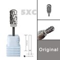 thumbnail image 3 of RolinStar 6,6, barril superior redondo grande, seguridad 4XC 5XC, polvo acrílico Original, removedor de inmersión, brocas para uñas más fuertes, 3 of 4
