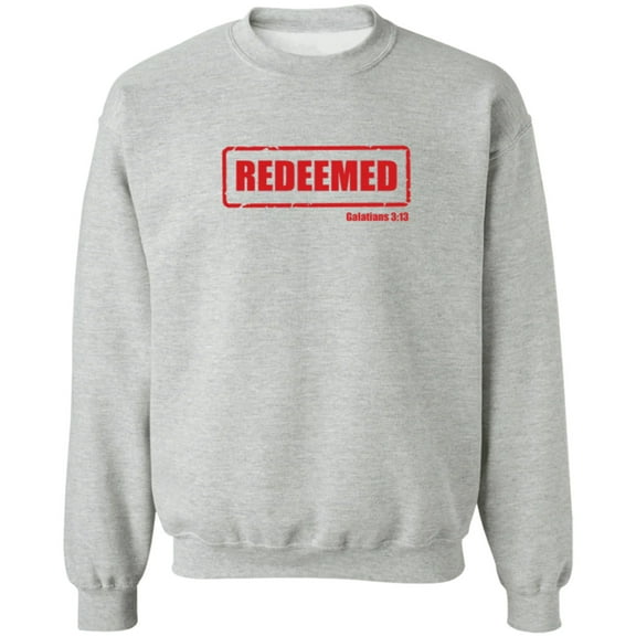Redeemed Men’s Crewneck Pullover Sweatshirt
