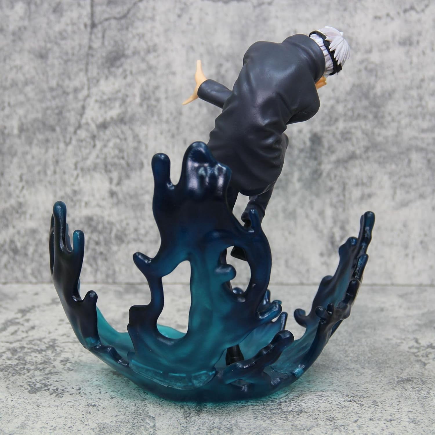 Satoru Gojo Figure Special Effect Base Satoru Gojo Figurine 23cm/9.1inch Anime Character Decor Statue Model Ornament Gifts