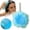 Blue-3.93 Inch, variant on Exfoliating Body Scrubber, Body Sponges for Shower, Exfoliating Sponge, 1Pcs Exfoliating Soap Bag, Body Exfoliator for Remove Dead Skin, Rough Sponge for Shower Purple 4.72x3.14 In