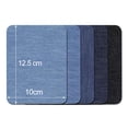 thumbnail image 4 of YAOMOBB DIY Jeans Repair Repair Kit Iron on Patches for Denim 25/30PCS Inside Thigh Rectangular Elliptical Square Shape Jeans Decorating Patch, 4 of 5