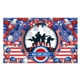 thumbnail image 3 of EUDIDV Patriotic Decor Background Fabric For Independence Day In The United States Holiday Decorations Party Streamers Photos Carnival Flags Supplies Party Supplies​, 3 of 5