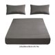 thumbnail image 3 of CaiYueKe Fitted Sheet Set with Pillowcases Bed Sheets 3 Piece Deep Pocket Mattress Cover Soft Breathable Stretch Fabric Bedding Set Wrinkle Resistant for Home Hotel, 3 of 7