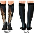 thumbnail image 2 of Coolnut Fierce Tiger Compression Socks Women Men Knee High Stockings for Sports, Running, Travel 1Pair Gift, 2 of 7
