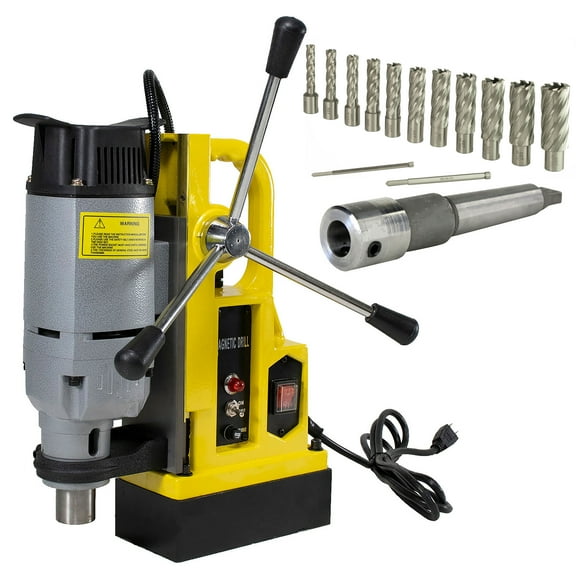 Steel Dragon Tools® MD25 Magnetic Drill Press with 13pc 2" HSS Annular Cutter