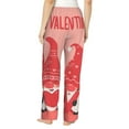 thumbnail image 3 of Haiem Gnomes Hold The Letters LOVE Women's Pajama Pants Ultra Lightweight Pjs Bottoms Sleepwear Bottom Pants With Pocket Drawstring-X-Large, 3 of 9