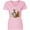 AD-Pink, variant on Inktastic Happy Farm Animals Women's V-Neck T-Shirt