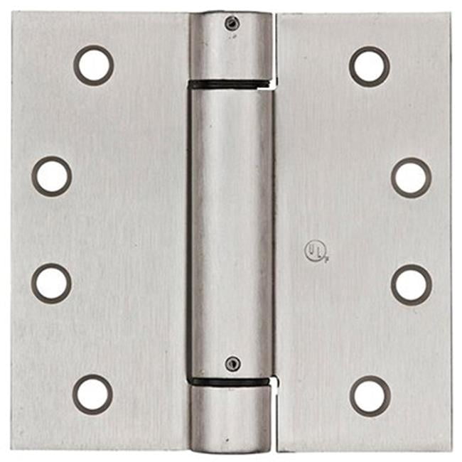 Stanley N350801 4 in. Satin Nickel Spring Door Hinge