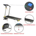 thumbnail image 4 of Sunny Health & Fitness SF-T7632 Space Saving Folding Treadmill w/ LCD Display, 4 of 9