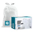 thumbnail image 1 of Bolsas de basura Plasticplace Custom Fit SimpleHuman Code Q de 13 a 17 galones, 1 of 6