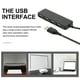 thumbnail image 4 of Concentrador USB de 4 puertos, alta velocidad, USB 2.0, divisor de múltiples puertos USB, 4 of 6