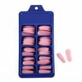 thumbnail image 1 of EIMELI 100Pcs/Set Fake Nails Full Cover Detachable Manicure Accessories Solid Color False Nail, 1 of 7