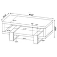 thumbnail image 7 of Dinard Engineered Wood Coffee Table Grey Driftwood, 7 of 7