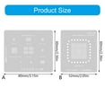 Precise Aligned Reballing Stencil for Accurate Chip Reballing ...