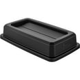 thumbnail image 2 of Suncast Commercial Double-Flip Lid For Narrow Trash Cans, 3-13/16"H x 11-13/16"W x 20"D, Black, 2 of 2