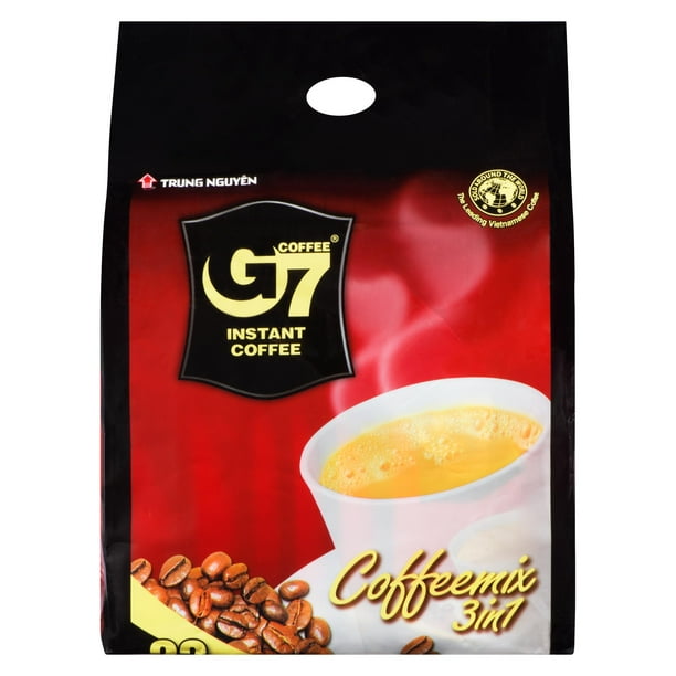 G7 3 in 1 Instant Coffee Mix, 16 g x 22 Walmart.ca