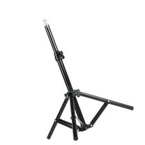 Jesscasday Aluminum Studio Light Stand for Photography Sturdy 6kg Load Foldable Design Easy Adjustment