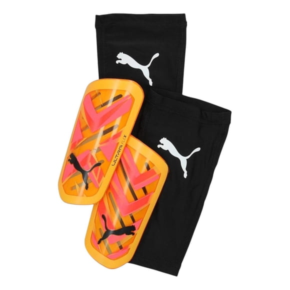 Espinillera Puma Ultra Flex Sleeve Naranja Futbol Proteccion naranja S