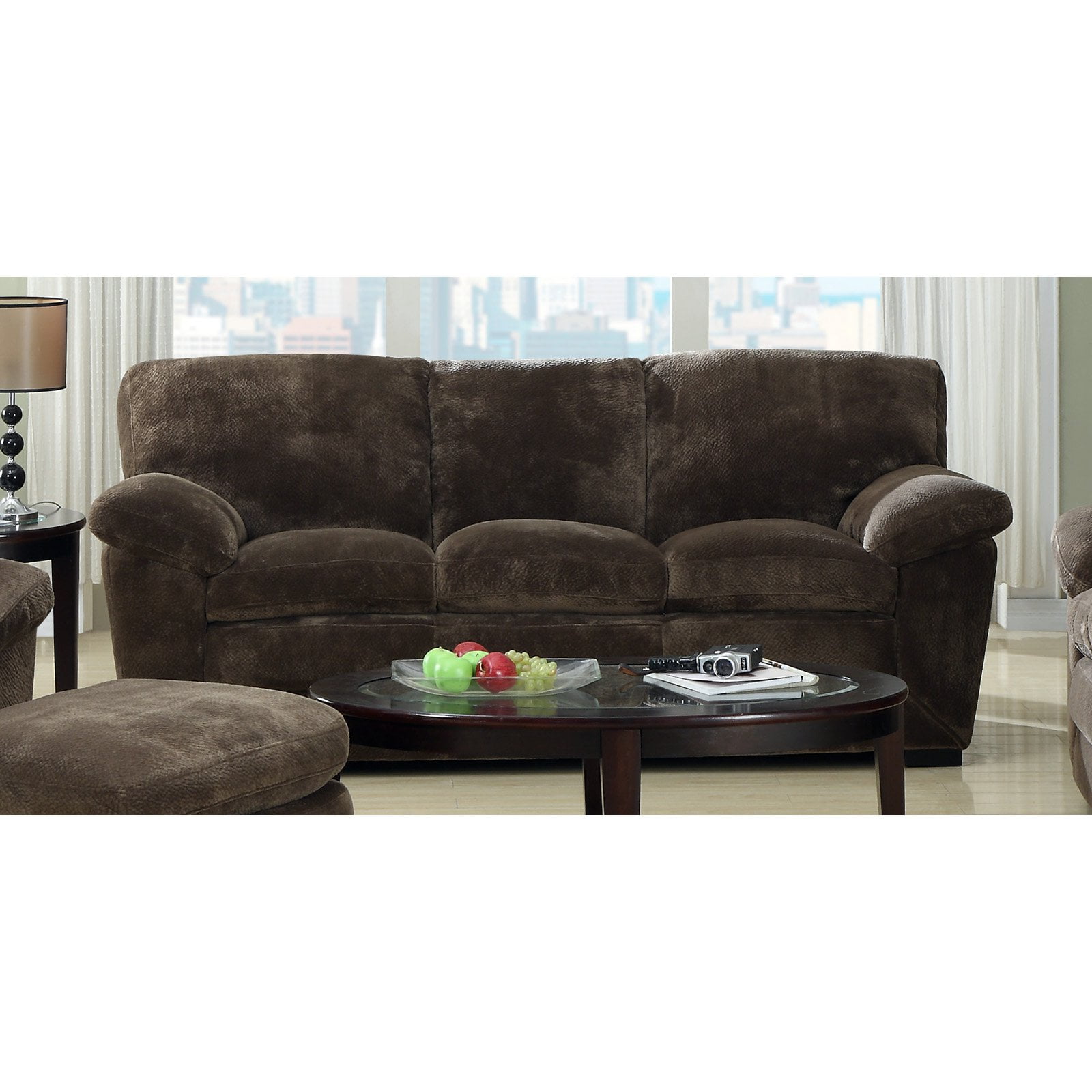 Emerald Home Devon Sofa Champion Mocha Departments