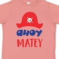 thumbnail image 4 of Inktastic Ahoy Matey, Pirate Hat, Skull and Bones, Pirates Boys or Girls Toddler T-Shirt, 4 of 5