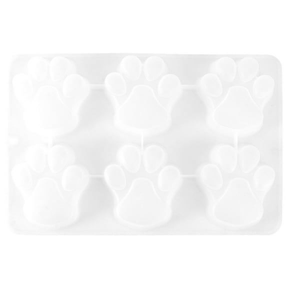 FOMIYES 1Set Silicone Baking Mold Dog Paw Shape for Professional Cake Shop