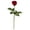 Christmas Red, variant on Nearly Natural 20in. Rose Artificial Bud Flower (Set of 6)