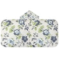 thumbnail image 5 of Yayeee Kids Hooded Towel with Hand Pockets Beach Soft Absorbent Bath Wrap 50 x 23.5 inch, Light Floral Pattern, 5 of 5