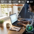 thumbnail image 6 of SANPTENT 15.6 Inch Laptop Computer, 24GB RAM, 256GB SSD, Intel Core i3 Processor, FHD Display, Windows 11 Pro, Wi-Fi 5, BT5, Numpad, for Business and Students., 6 of 7