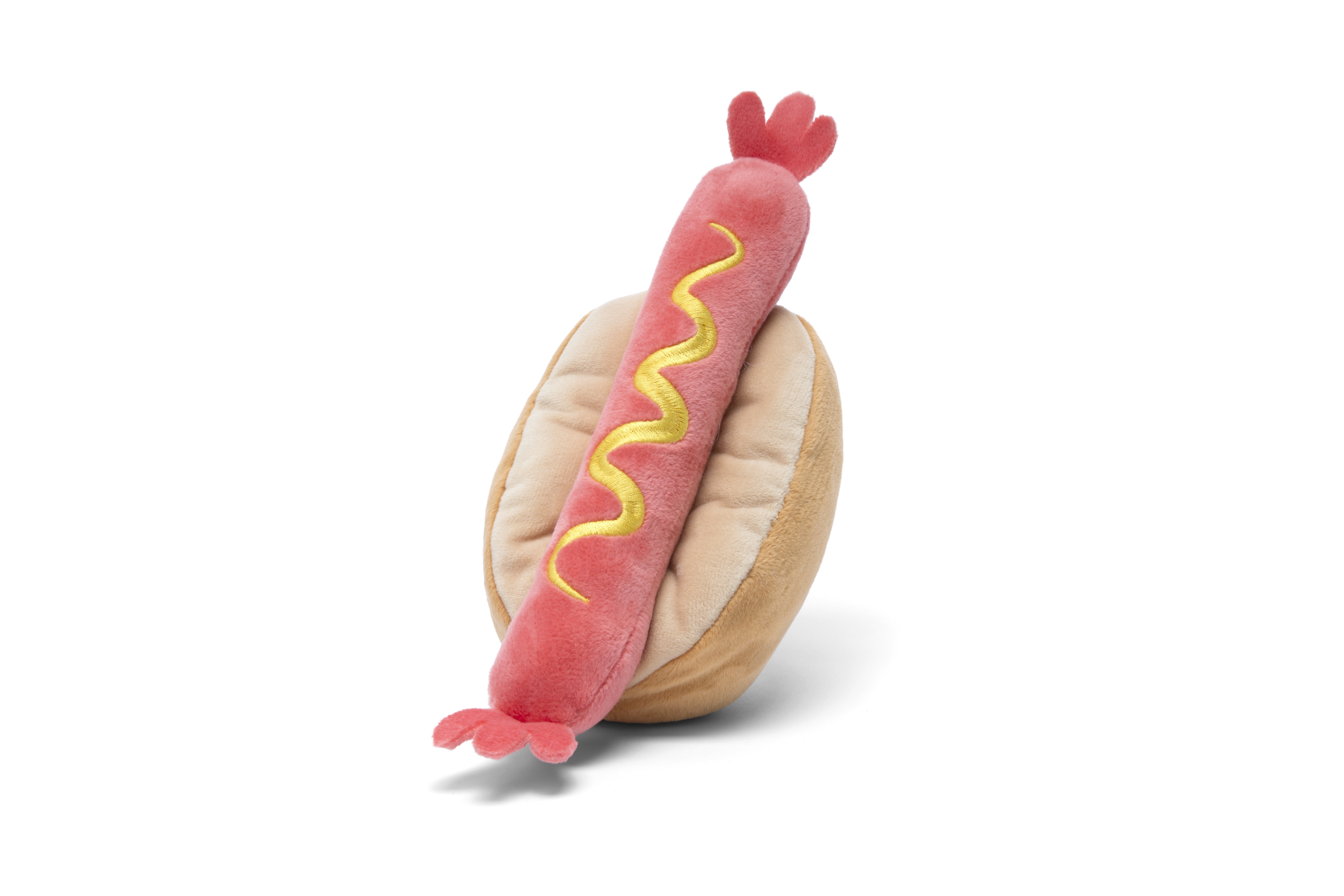 BarkBox Stuffed Plush Dog Toy Helga's Hotdog
