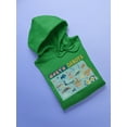 thumbnail image 3 of North Dakota State Tourist Map Hoodie Women -Image by Shutterstock, Female Medium, 3 of 4
