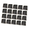 thumbnail image 1 of 20 hojas de papel de regalo impermeable para flores, ideales para ramos de flores hechos a mano. Negro, 1 of 9