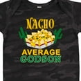 thumbnail image 4 of Inktastic Nacho Average Godson with Nachos and Cacti Boys or Girls Baby Bodysuit, 4 of 5