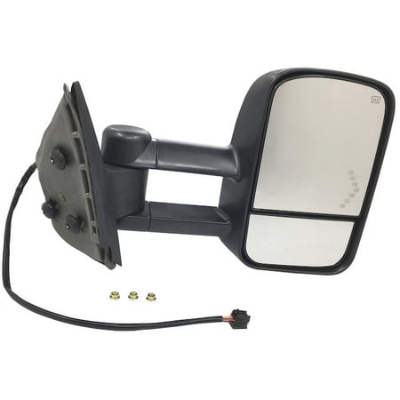 Right Mirror - Compatible with 2007 - 2014 GMC Sierra 3500 HD - Replacement