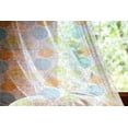thumbnail image 2 of Floral Tulle Curtains with Rod Pocket, Colorful Sketch Style Roses with Hearts and Leaves Botanic Theme, Sheer Drape for Wedding Party 2 Panels, 7 Sizes, Lime Green Sky Blue, by Ambesonne, 2 of 3