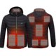 thumbnail image 1 of Chaqueta calefactora, Chaqueta calefactora eléctrica cálida para invierno al aire libre, 8, 1 of 5