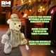 thumbnail image 5 of Decoración Muñecos Oso Polar Navideños de Peluche 32 cm plateado, 5 of 6