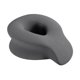 thumbnail image 3 of Almohada ergonómica para boca abajo con funda lavable, almohada de masaje SPA para viajes en avión Gris oscuro, 3 of 9