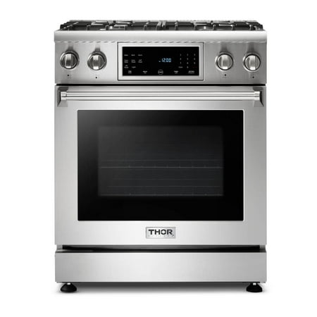 Thor Kitchen Trg3001 30  Wide 4.55 Cu. Ft. Free Standing Gas Range - Stainless Steel