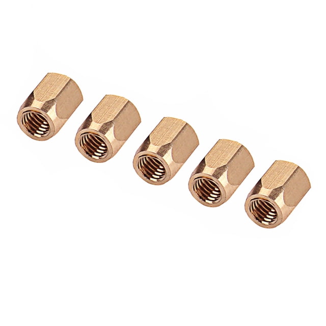 Guitar Kit,5 Pcs Brass Electric Electric Guitar Kit Electric Guitar Truss Rod Nut World-Class Design