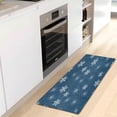 thumbnail image 6 of GZHJMY Christmas Snowflakes Bathroom Rug Mat,Soft and Absorbent Bath Mats Non-Slip Carpet Machine Washable Kitchen Mat for Bathroom, Tub and Shower 39x20in Carpet Runner, 6 of 7