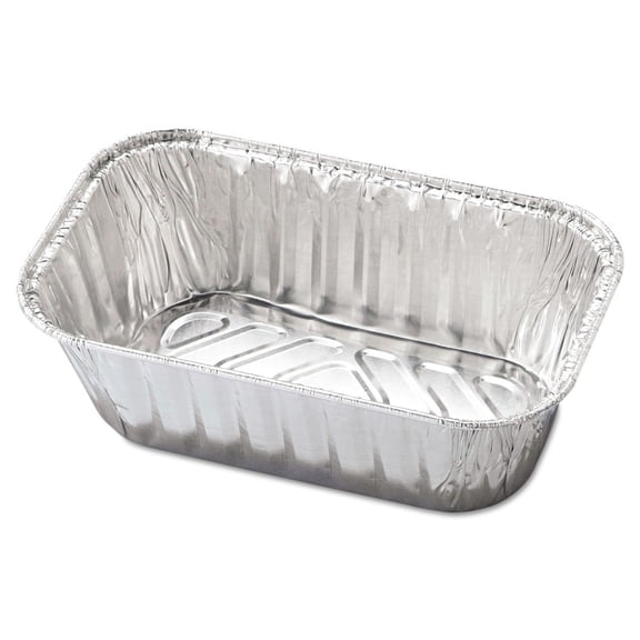 Handi-Foil of America Aluminum Baking Pan, #1 Loaf, 1 lb Capacity, 5.72 x 3.31 x 2.03, 200/Carton