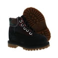 thumbnail image 4 of Timberland Premium 6 Inch Heritage Waterproof Boots Infant/Toddler Shoes Size 7, Color: Black Nubuck, 4 of 5