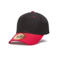 thumbnail image 1 of Top Headwear 12-Pack Adjustable Baseball Hat - Black/Red, 1 of 2