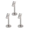 thumbnail image 3 of 3pcs 100/120mm Stair Support 304 Stainless Steel Handrail Movable Adjustable Column Bracket Wall Brackets Floor Mount, 3 of 10