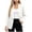 White, variant on StSilkitty Long Sleeve Blazer for Womens Solid Color Business Casual Lapel Collar Blazers Office Work Suit Jacket with Pockets